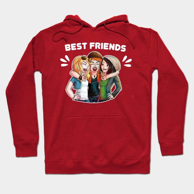 Girls best friends friendship day Hoodie by Superior T-Shirt